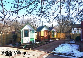 Tiny Home OM Village Portable Shelters in Madison, WI