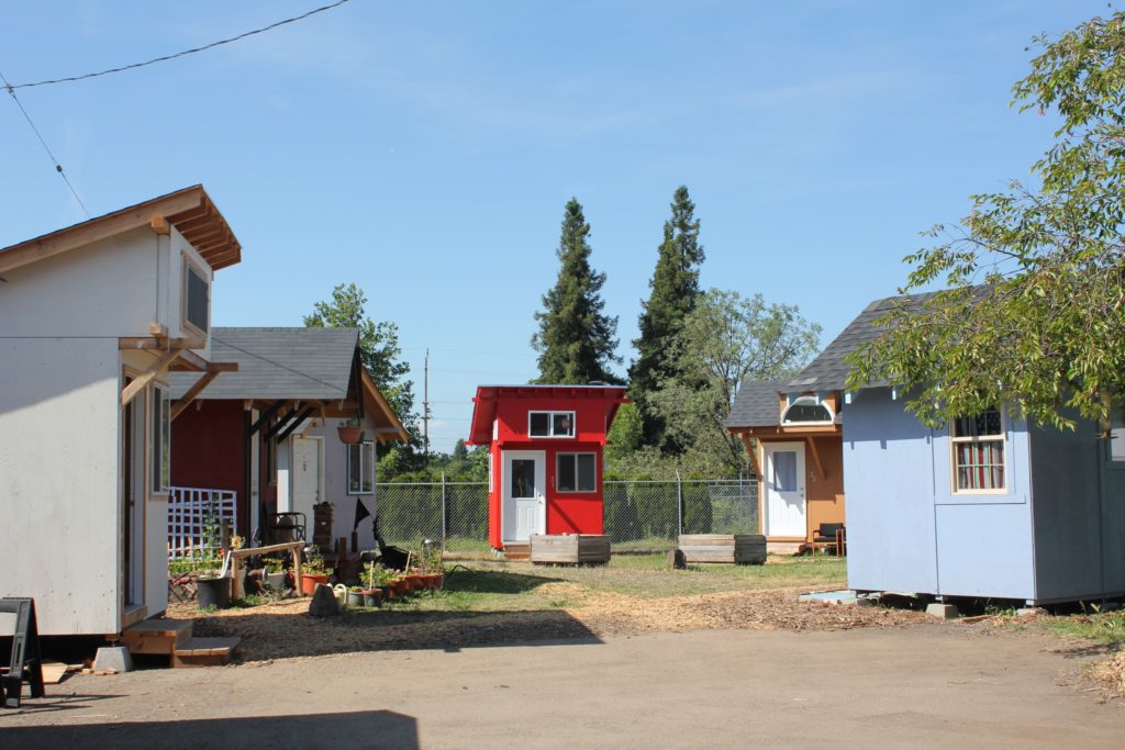 Transitional Micro-Housing at Opportunity Village Eugene