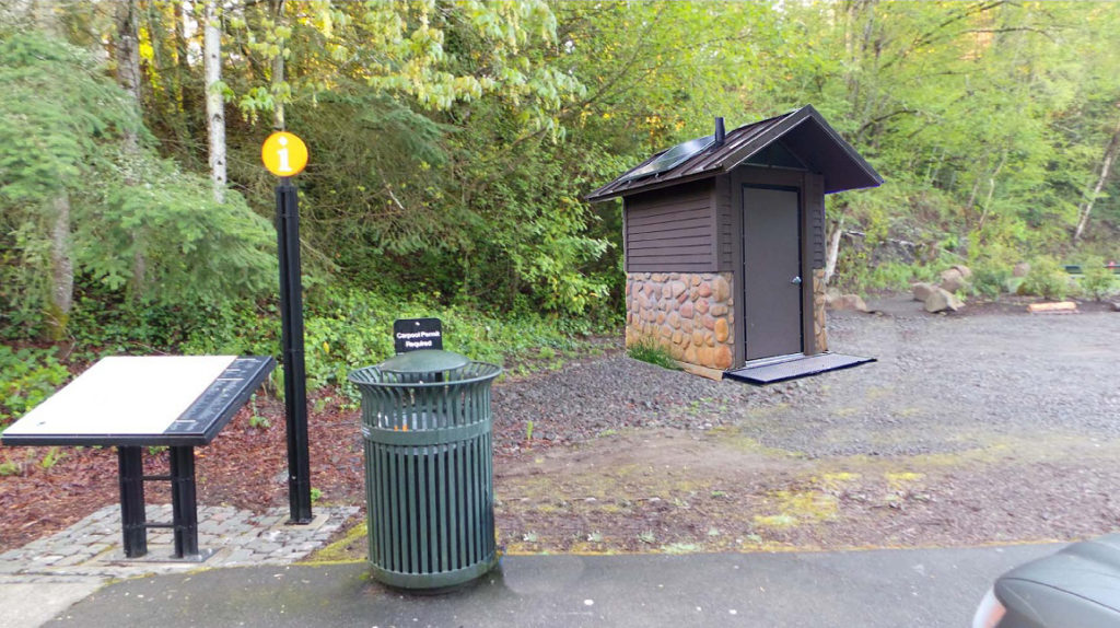 Commercial Composting Toilet at Lewis & Clark College