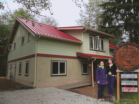 Permeable ICF wall system at GRuB Education Center