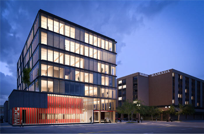 Fire Safety in 8-storey CLT Wood Innovation Design Centre