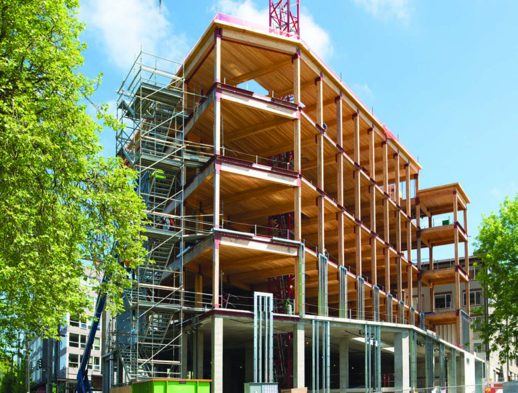 Bullitt Center the first Mass Timber Building in Seattle in 80 years